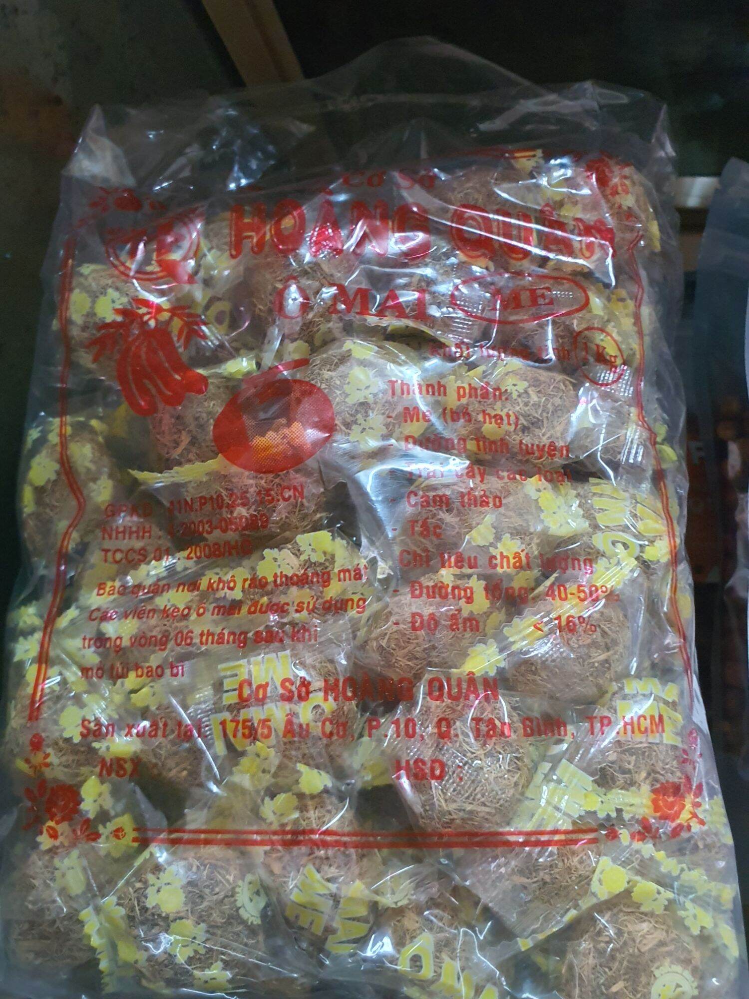 500G--ô mai me cam thảo HOÀNG QUÂN