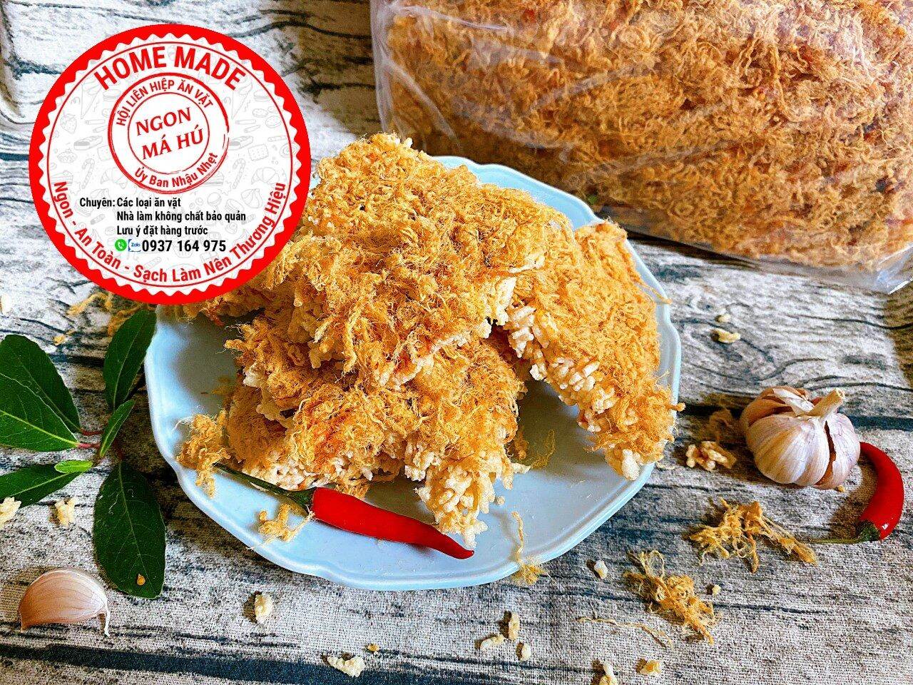 Cơm cháy siêu chà bông siêu cay 250g đậm đà nước xốt gia chuyền