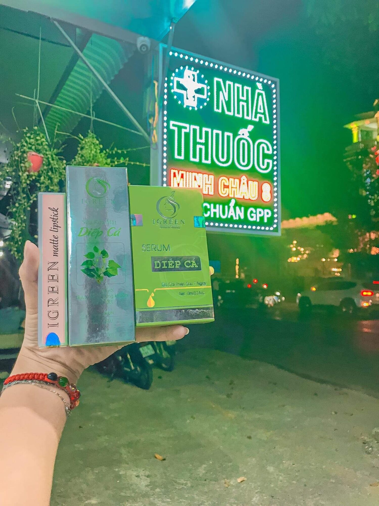 COMBO TOÀN DIỆN CHO DA HẾT MỤN, THÂM - COMBO DIẾP CÁ IGREEN