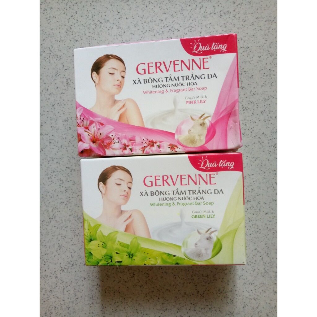 [HCM]Gervenne - Xà bông tắm trắng da gervenne 90g