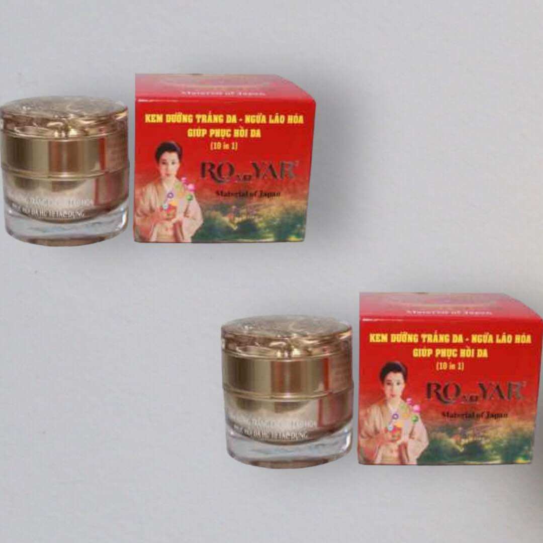 Kem romiyar dưỡng trắng da 10 tác dụng