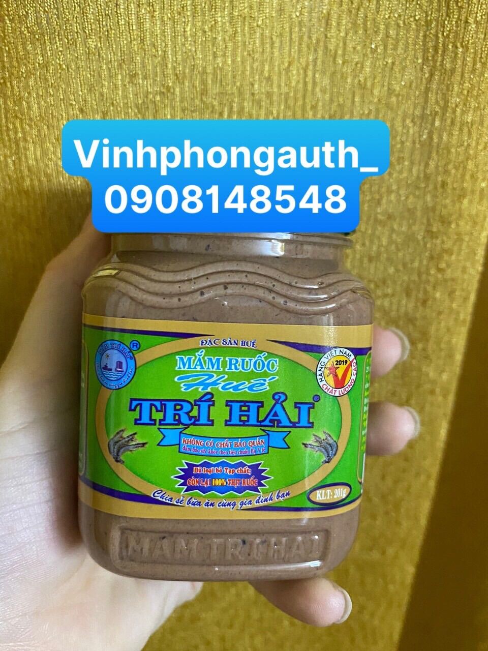 Mắm ruốc Trí Hải Huế 201gr