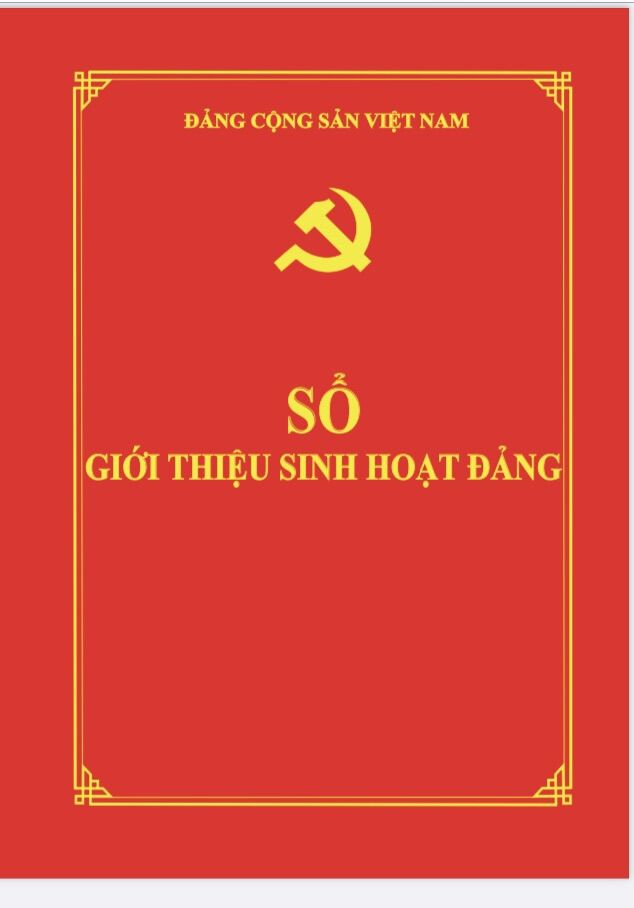 Sổ Giới Thiệu Chuyển Sinh Hoạt Đảng