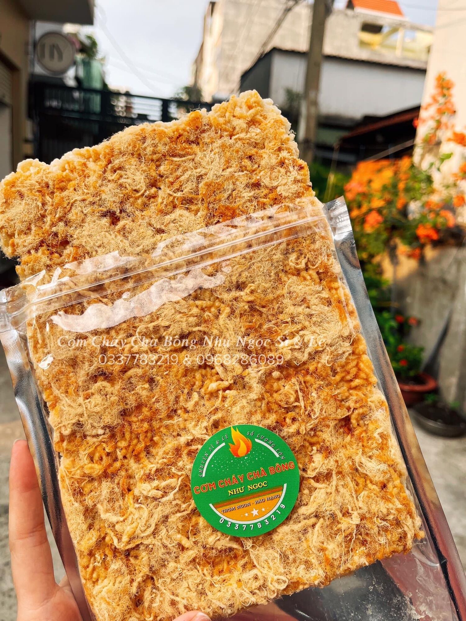 COMBO 3 BỊCH CƠM CHÁY SIÊU CHÀ BÔNG GÓI 200G