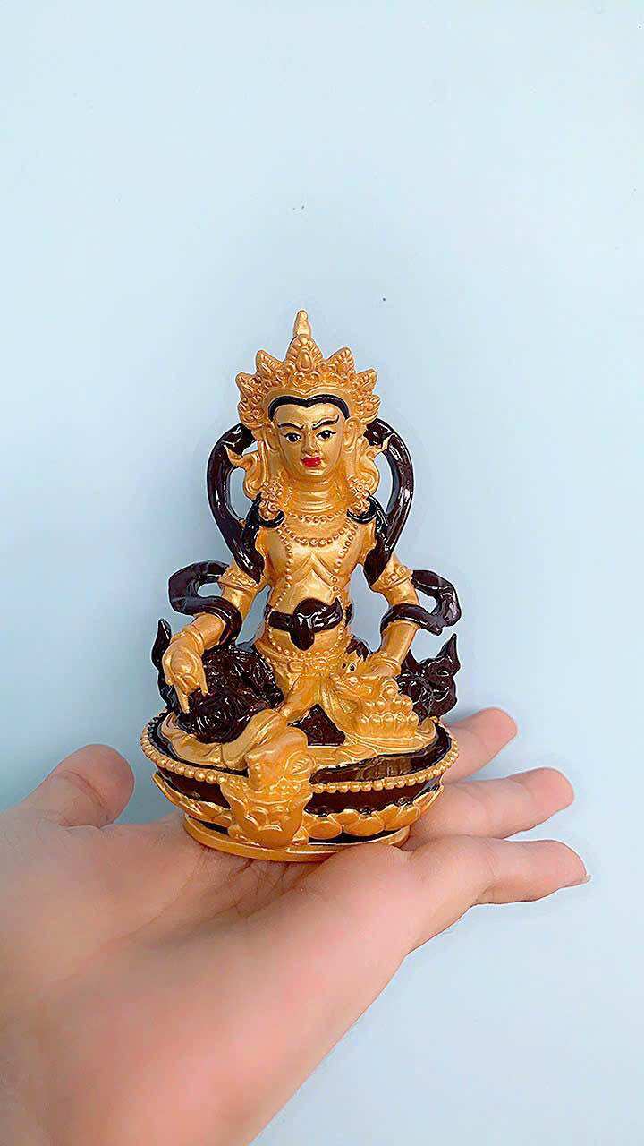 Tượng Hoàng thần tài mật tông cao 11 cm