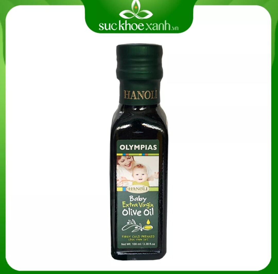 Dầu Oliu nguyên chất Olympias extra virgin cho bé