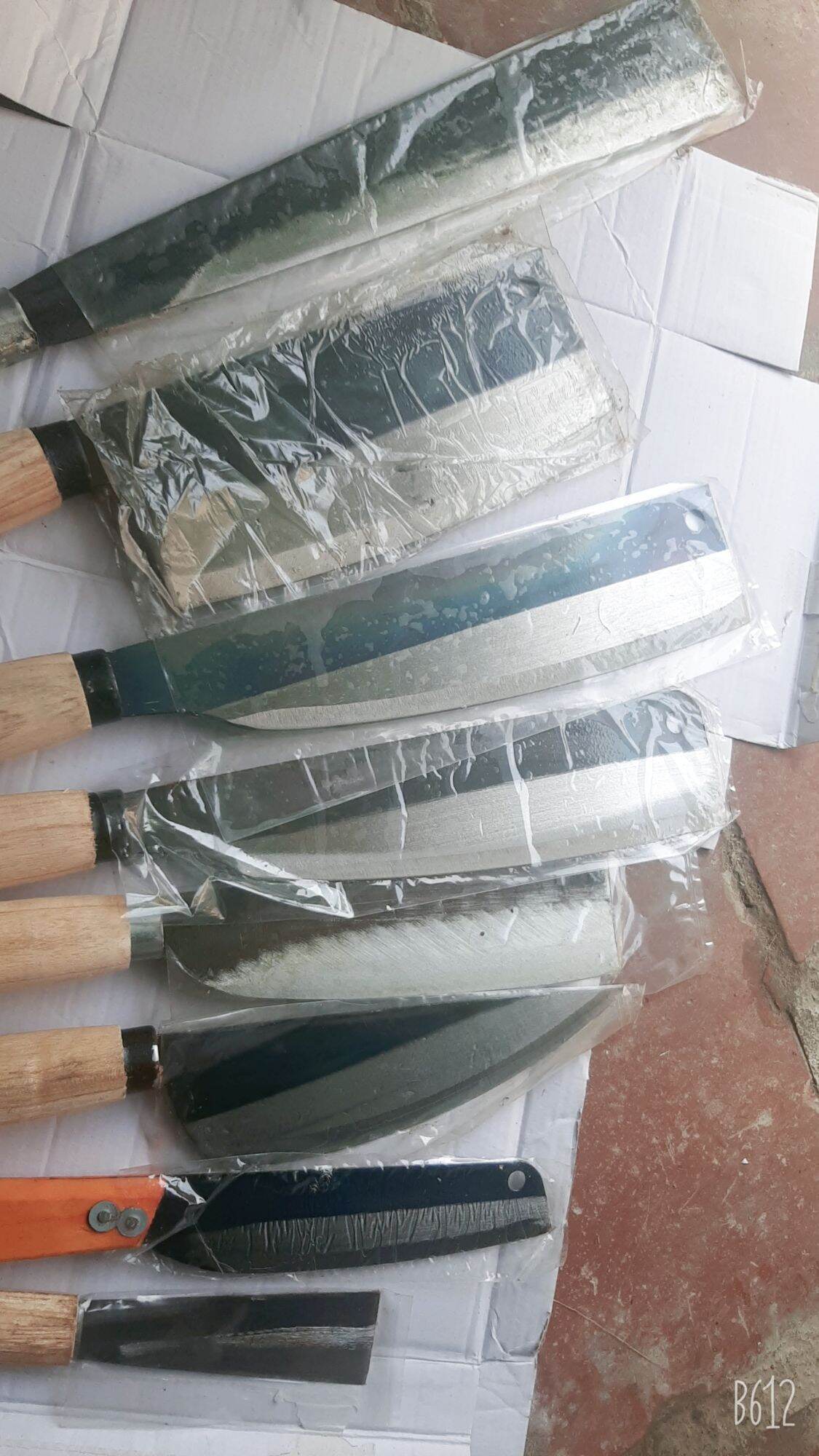 bộ dao 8 món nhà bếp dùng để chặt, thái, gọt...