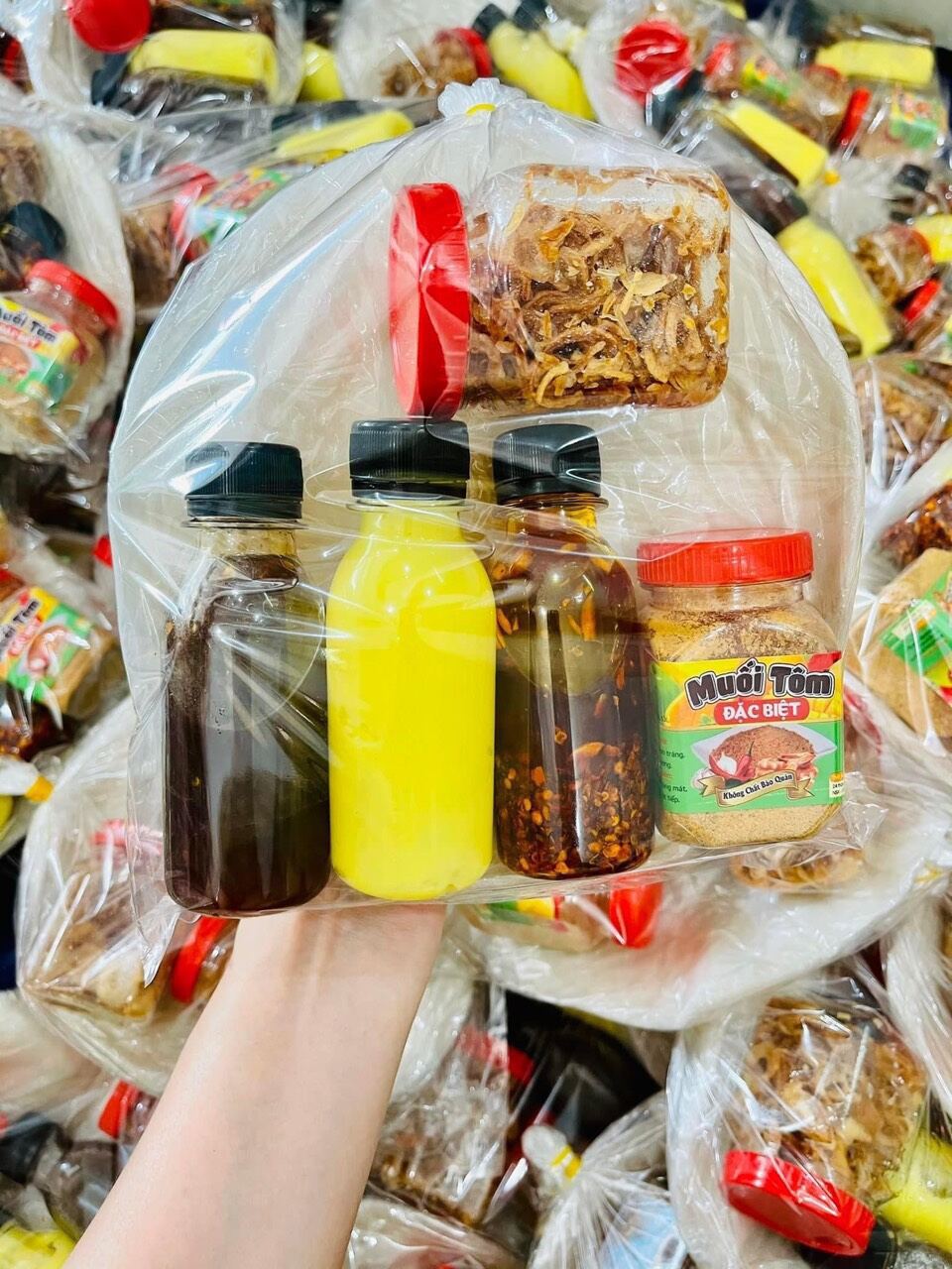 Set bánh tráng phơi sương combo vip
