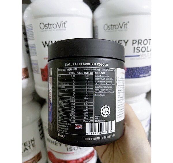 (Hàng KHÔNG VÓN 100%) Tăng Sức Mạnh Tập Luyện Pre-Workout ABE (30 Lần Dùng)