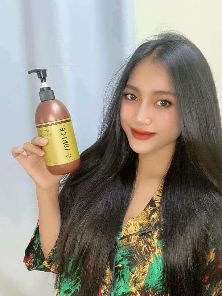 Dầu Gội Nhân Sâm Đào S- White 450ml Chính Hãng