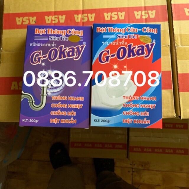 Bột Thông Cầu ,Cống Gokay