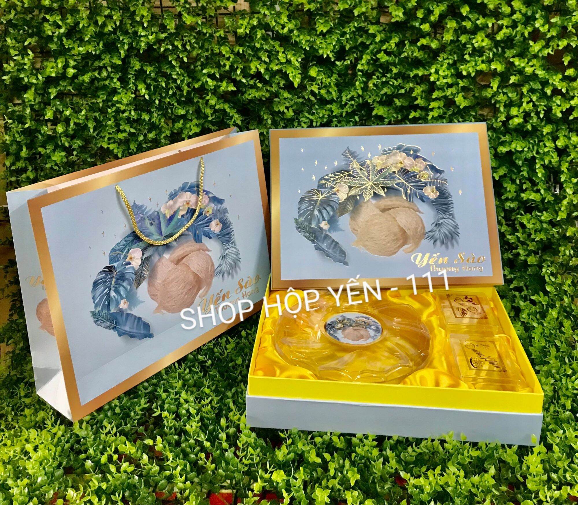 HỘP  ĐỰNG YẾN SÀO ( 2 khay đường  táo+ đường)