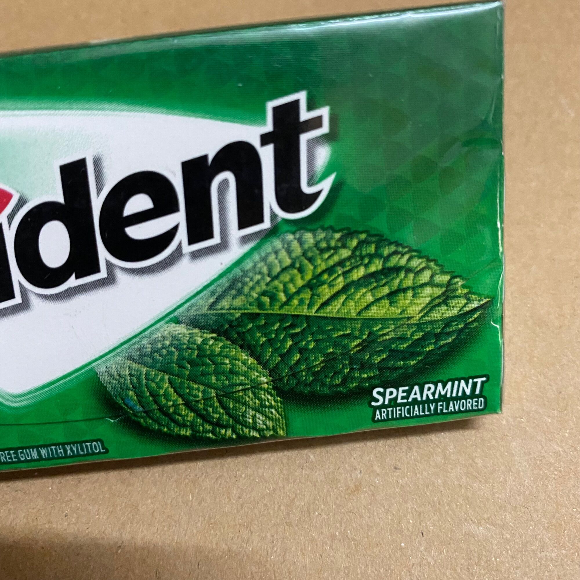 [14 Tép x1,9g][Bạc Hà] Vỉ Kẹo Cao Su Trident