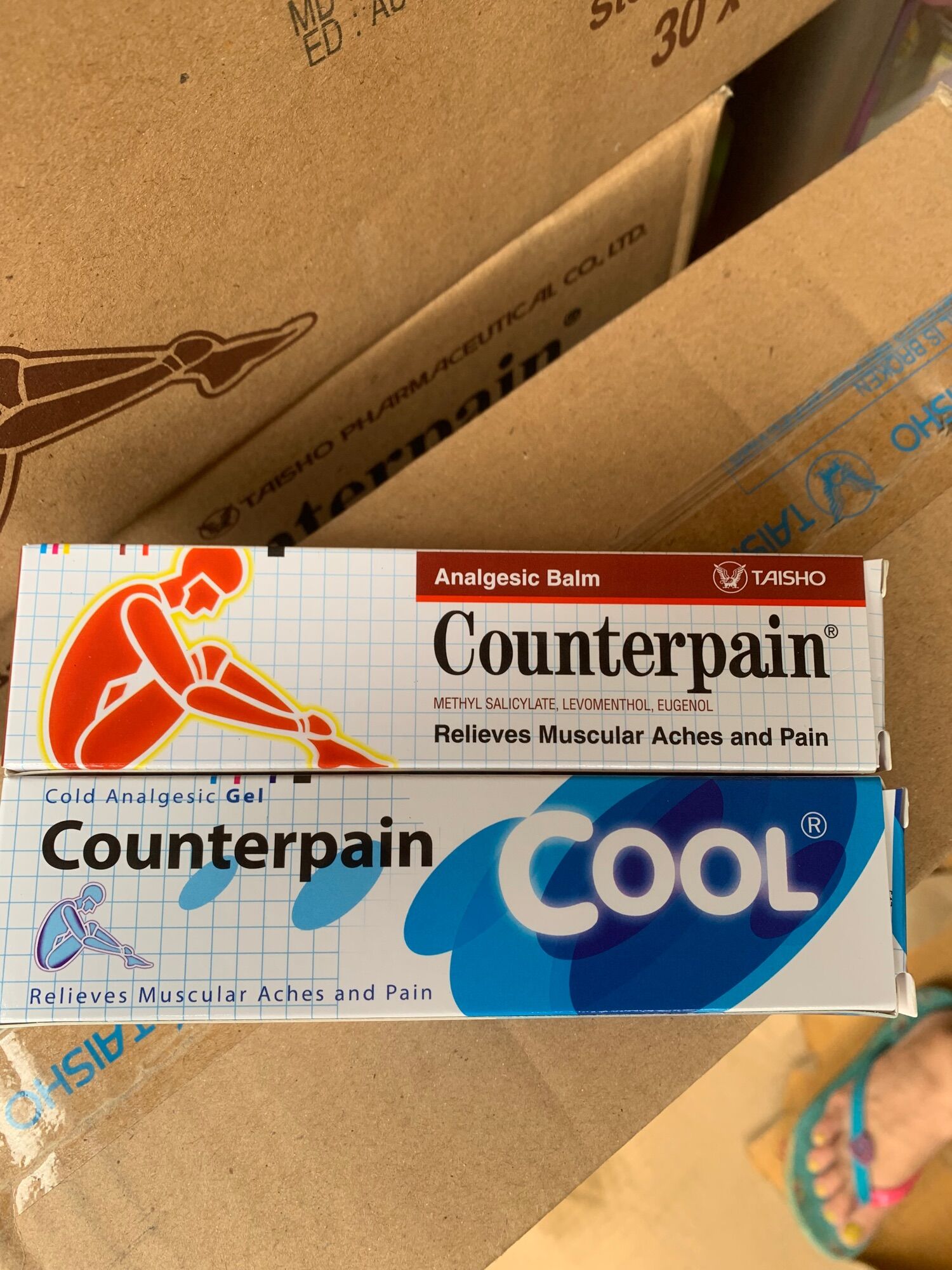 Cao xoa bóp Counterpain Thái Lan