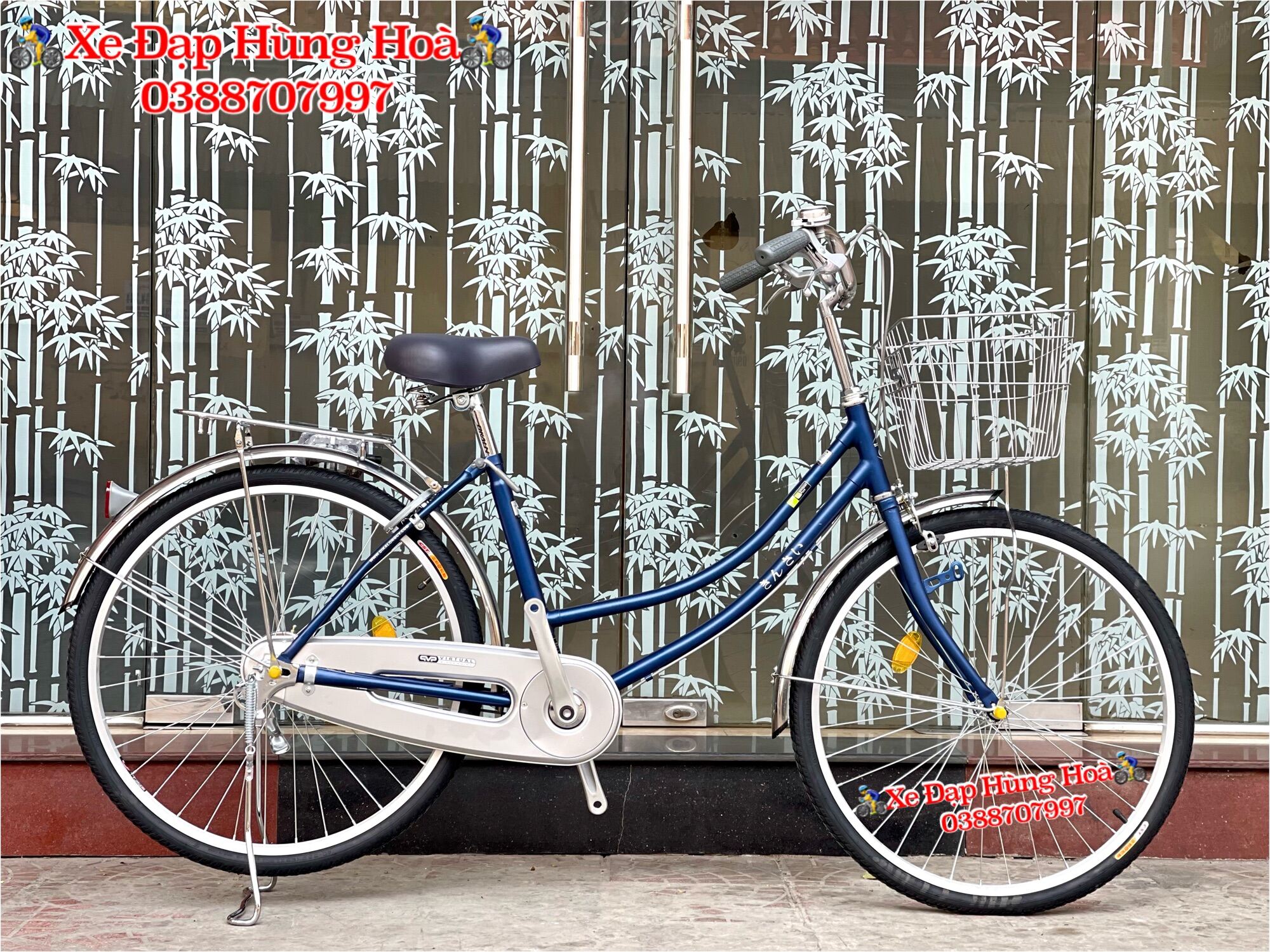 Xe Đạp Mini Nhật Dkaln Líp Shimano Đùi Nhôm