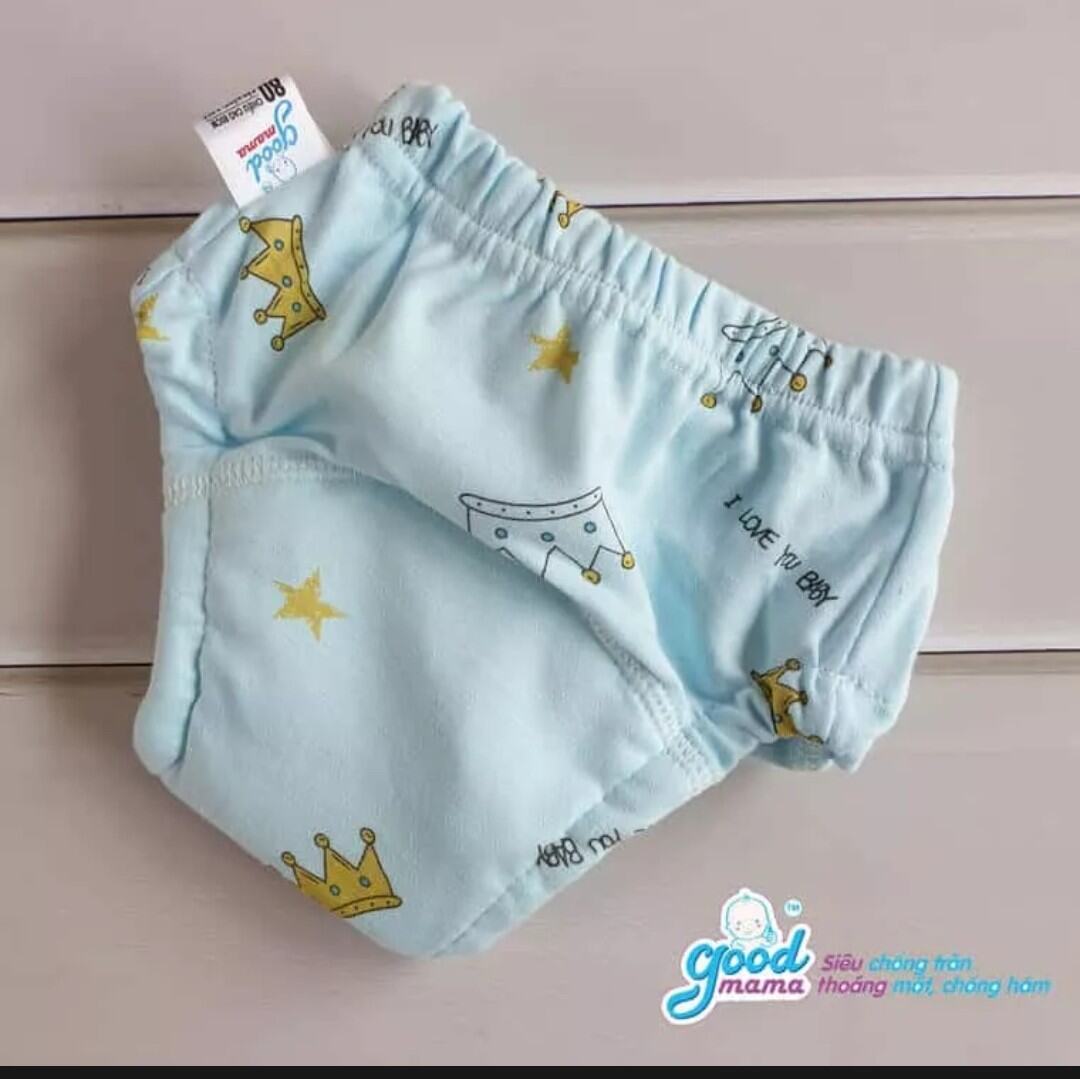 Giao 2h hcm hàng chính hãngquần bỏ bỉm vải goodmama xuất nhật 6 lớp cao cấp - ảnh sản phẩm 1
