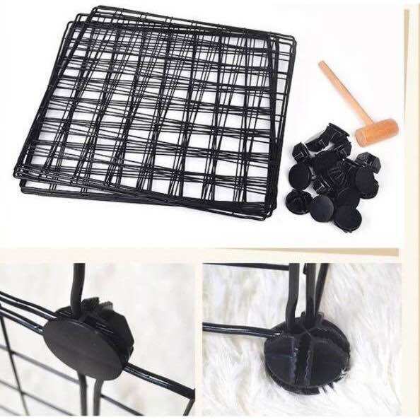 [Hỏa tốc HCM Siêu Rẻ] (1 tấm tặng 2 chốt) Sỉ lẻ tấm lưới ghép chuồng cho chó mèo