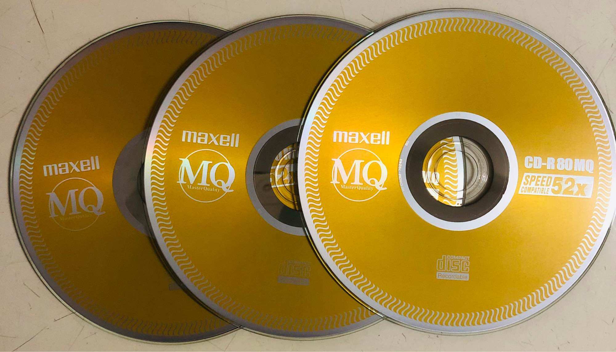 Combo 10 Đĩa CD Trắng Maxell (700MB/ 80 mins)