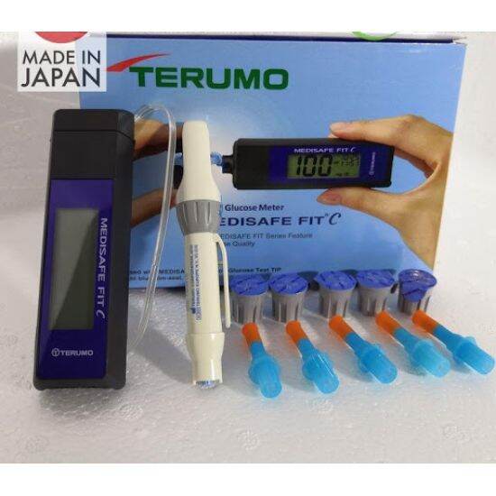 Máy đo tiểu đường TERUMO MEDISAFE TẶNG 5 KIM 5 QUE thumbnail