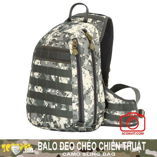 Balo đeo chéo chiến thuật thời trang đa năng