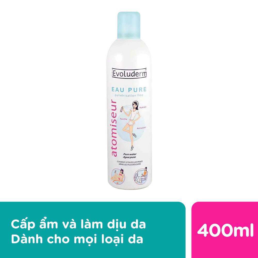 Xịt Khoáng Cung Cấp Nước Evoluderm 400ml