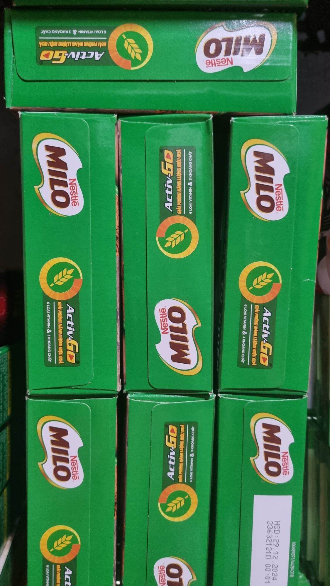 Milo hộp giấy 285g