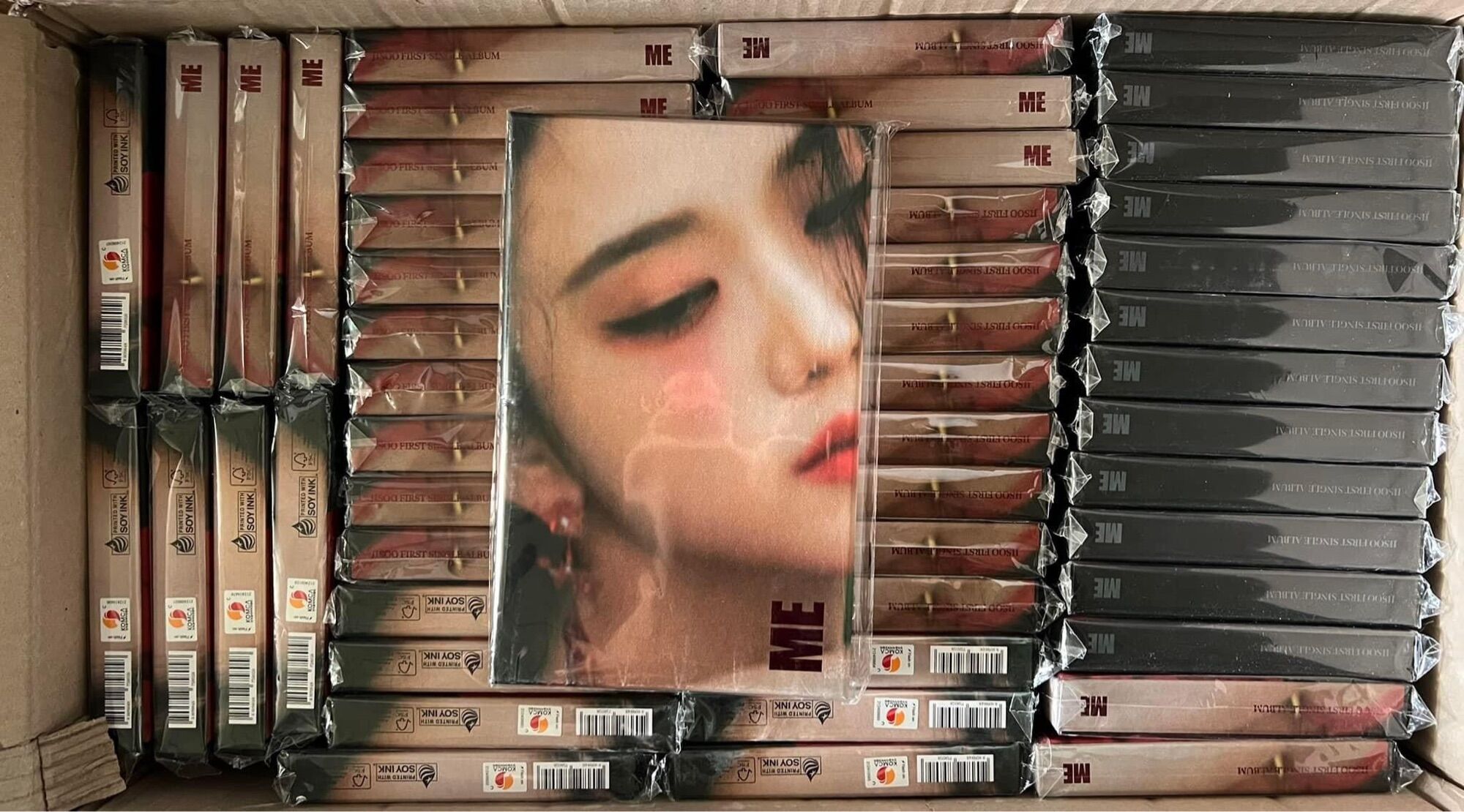 Album Solo JISOO ME chính hãng Full ver nguyên seal