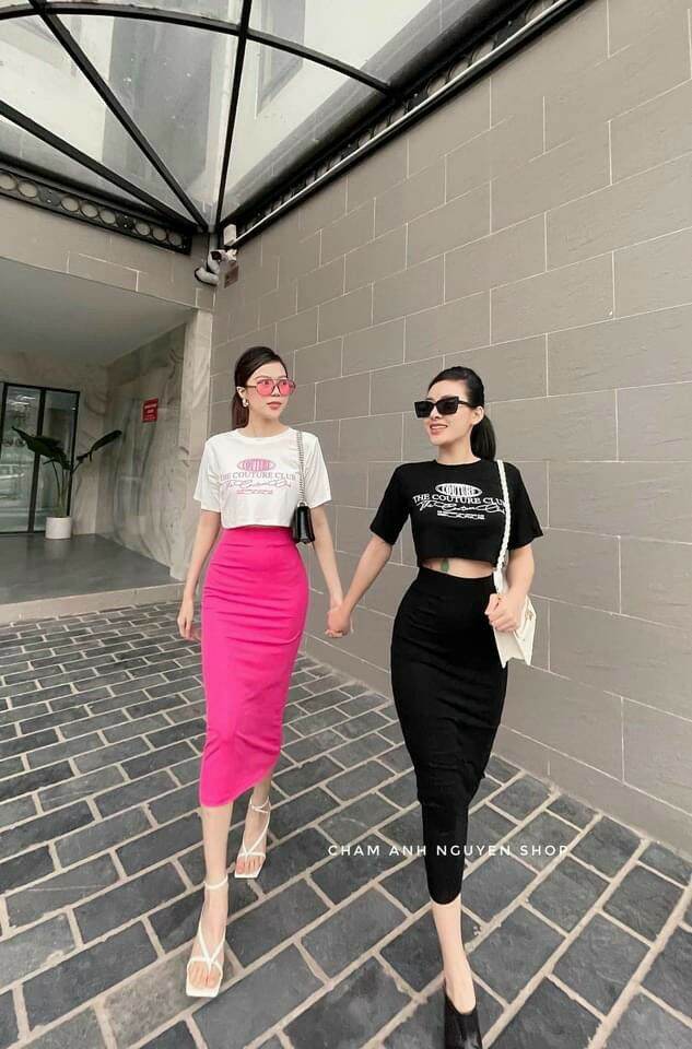 [HCM]Chân váy bút chì qua gối