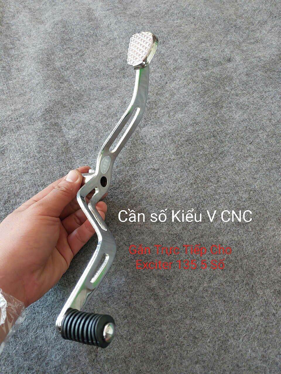 Cần Số 2 Chiều Exciter 135 Lắp Trực Tiếp Vào Cốt Số