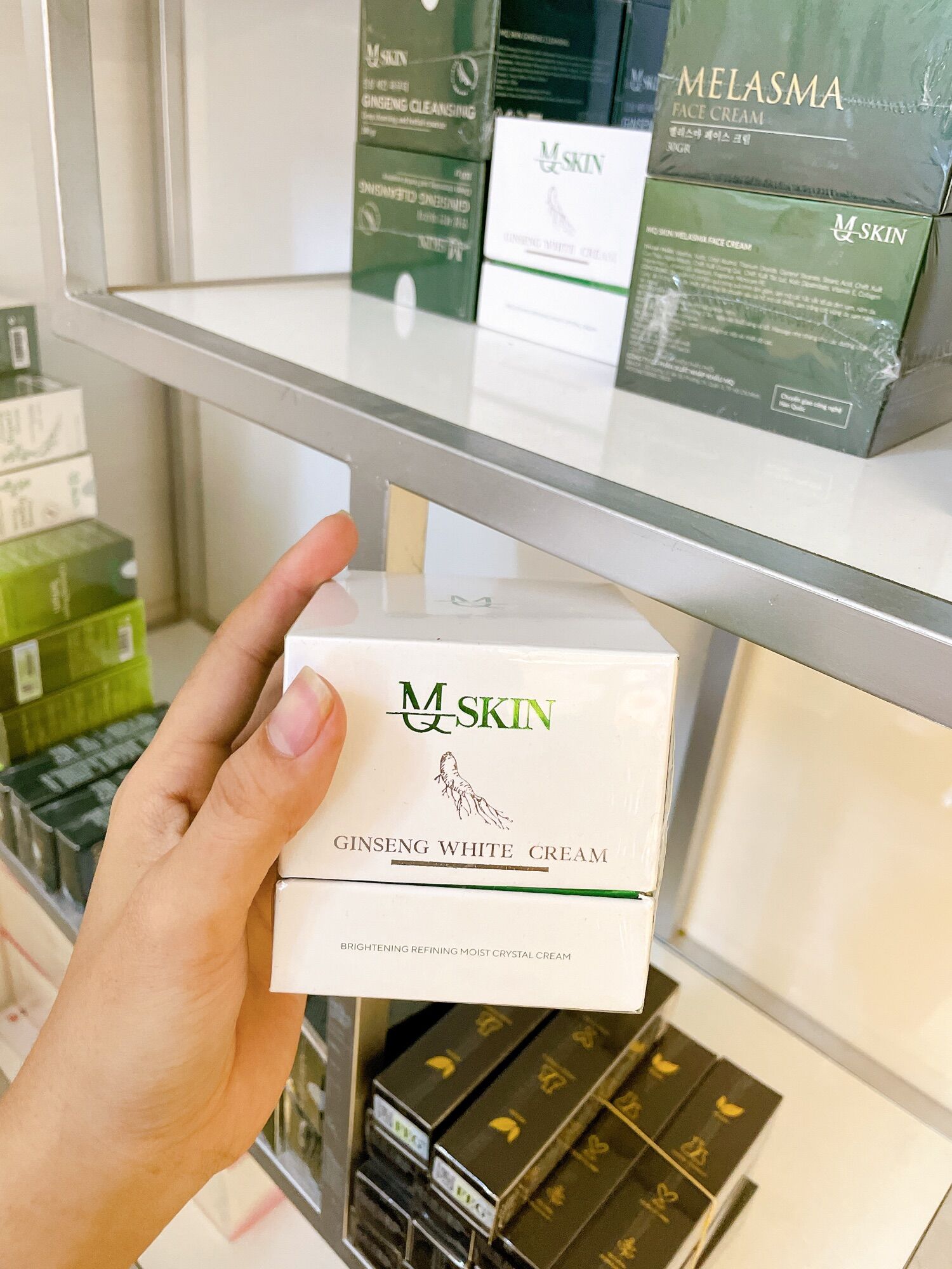 [HCM]Kem face trắng da nhân sâm Mqskin