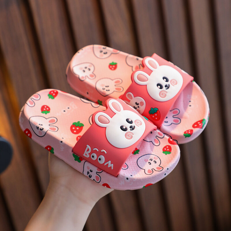 Dép Lê Trẻ Em Dép Lê Hè Cho Bé Gái Đi Bên Ngoài Đế Mềm Chống Trượt Trong Nhà Gia Dụng Công Chúa Nhỏ Đáng Yêu Cho Bé Gái