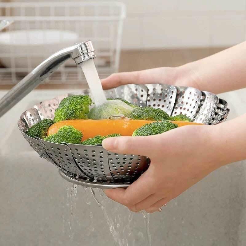 Vỉ hấp xòe inox