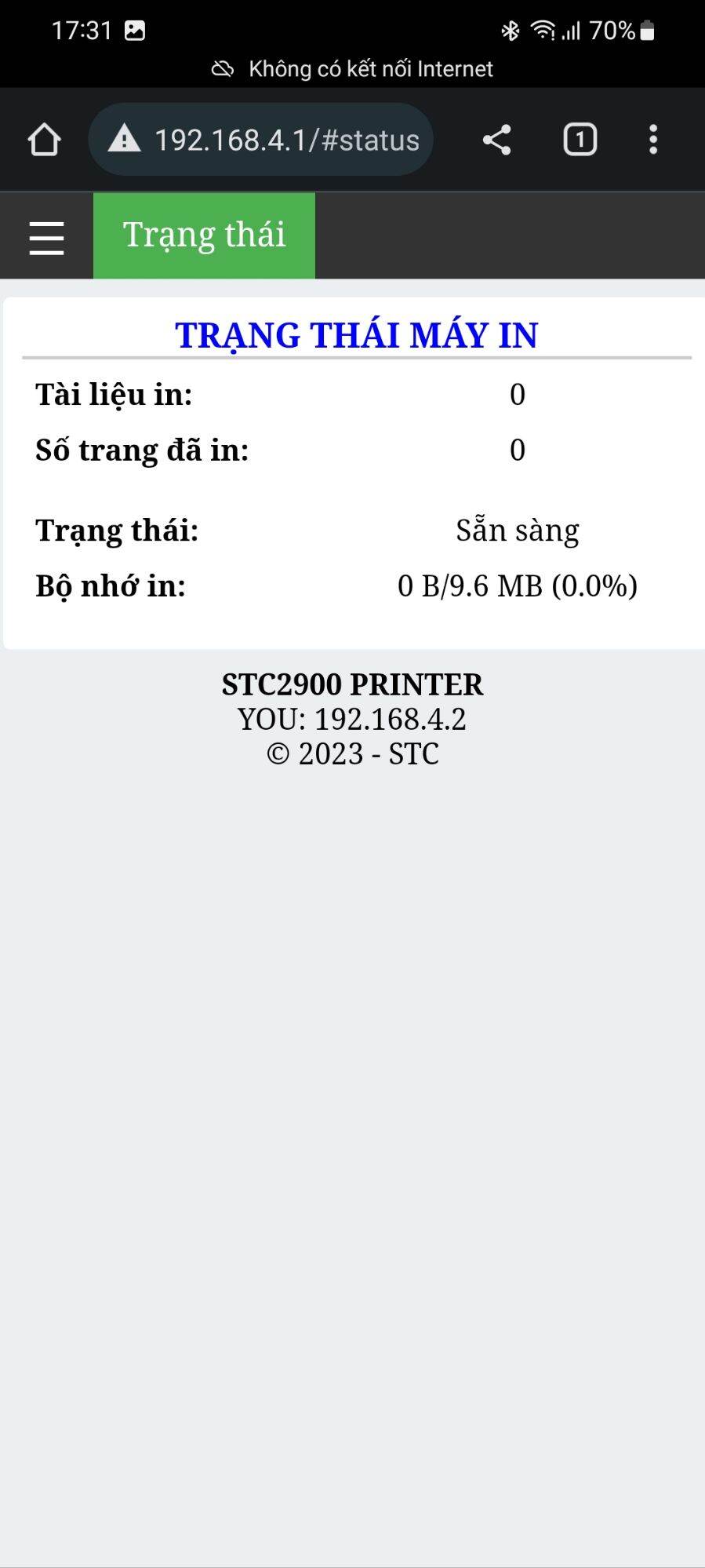 Mạch formatter canon 2900 đời mới, in qua mạng wifi