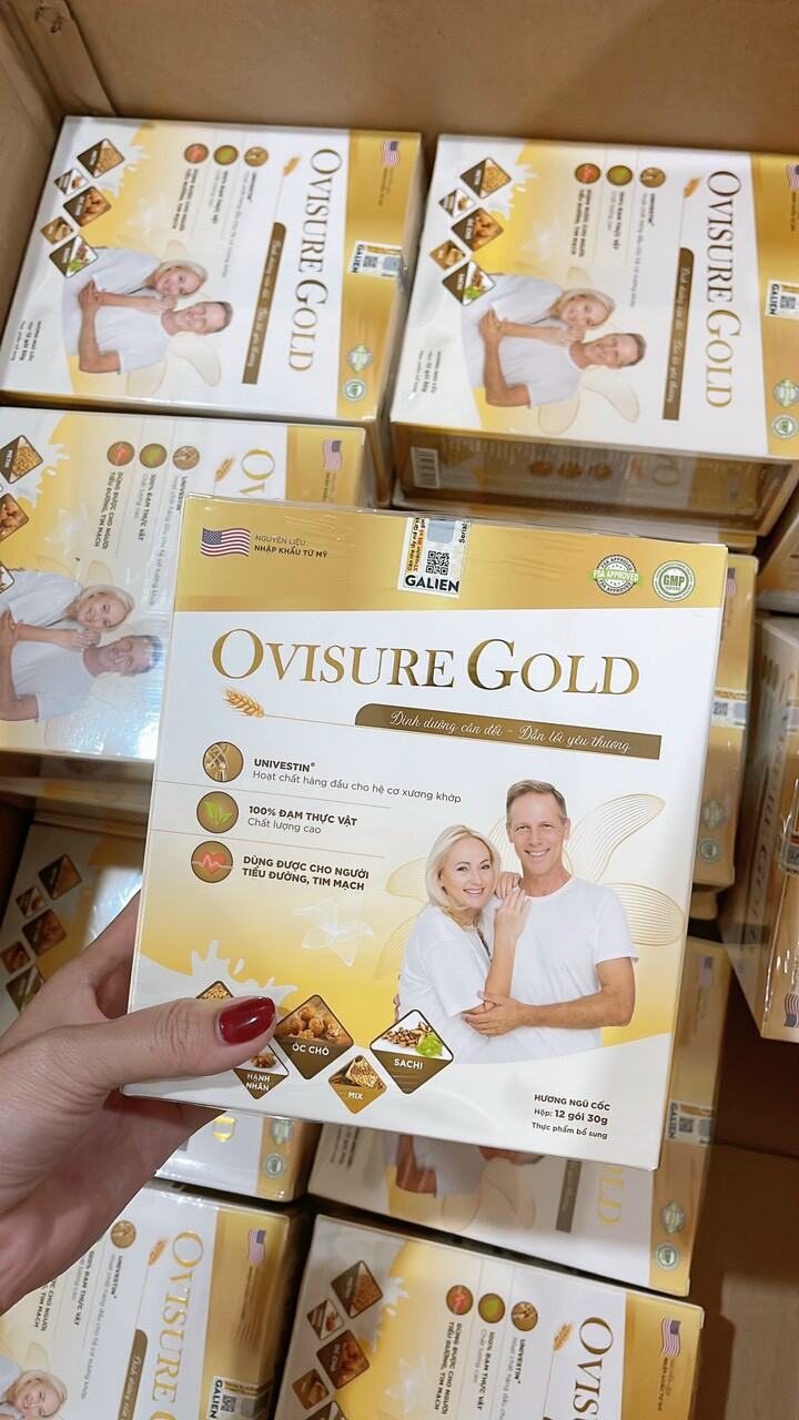 Sữa Ovissure Gold hộp giấy 350gam