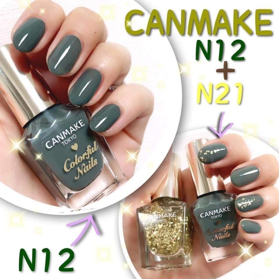 Sơn móng tay Canmake Tokyo colors Nhật Bản đủ màu
