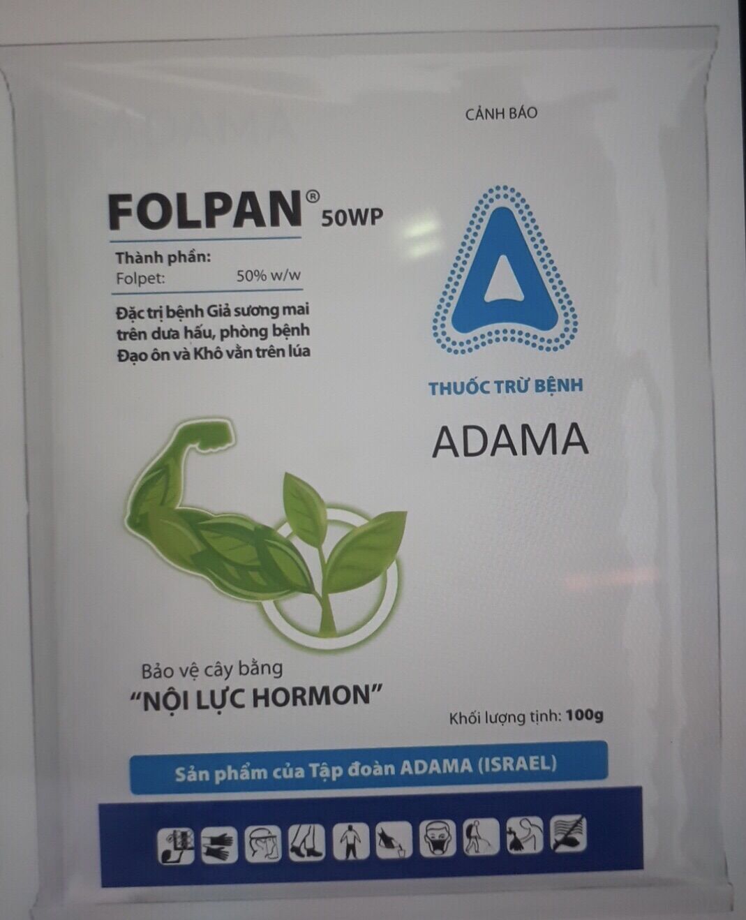 Bệnh vàng lá, kích thích rễ phát triển Folpan 50WP