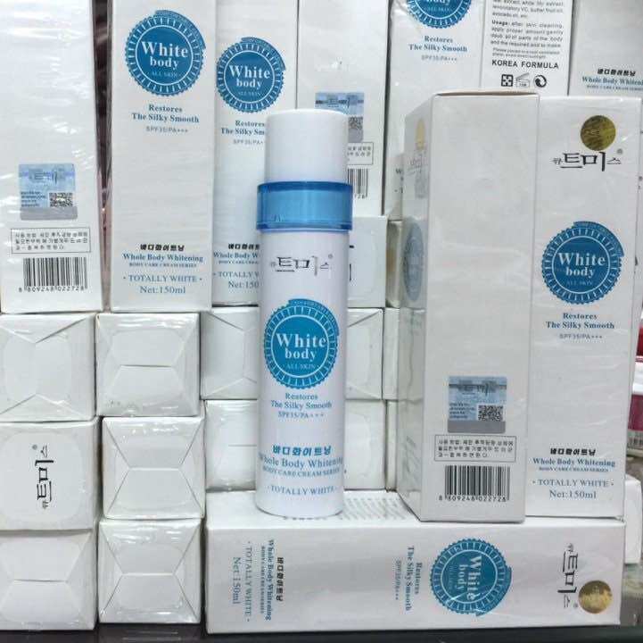 KEM KÍCH TRẮNG DA WHITE BODY 150ml (siêu thị sv)
