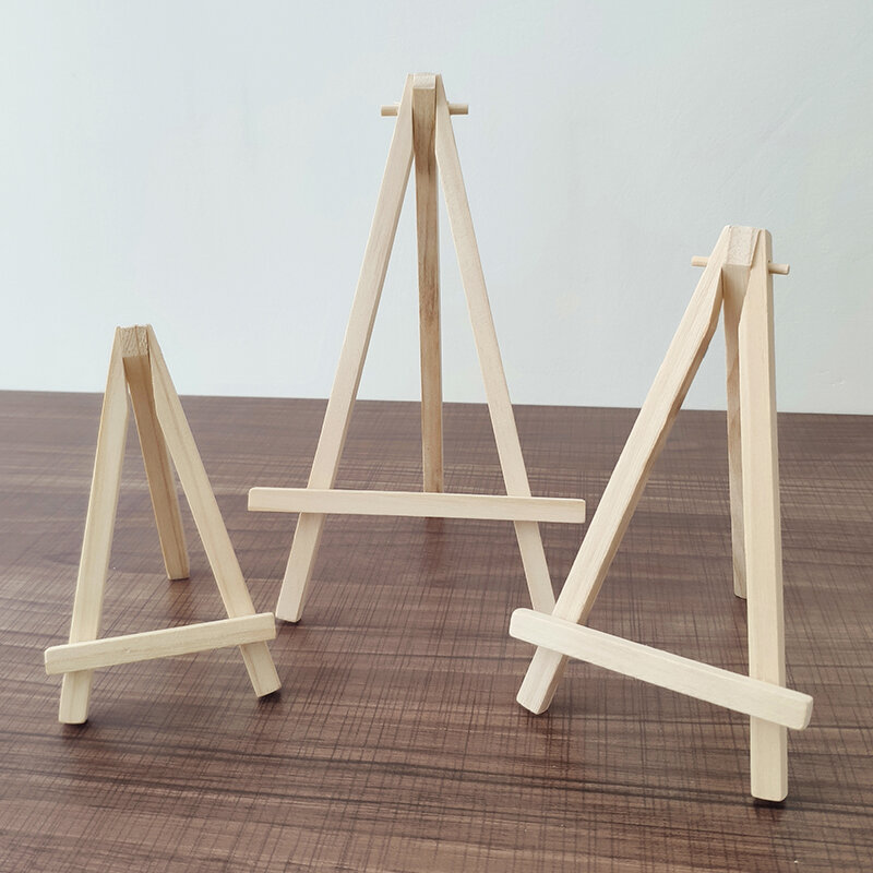 Khung ảnh khung gỗ khung ảnh khung tranh khung tranh để bàn hiển thị mini giá vẽ tranh sáng tạo tác phẩm triển lãm tranh đặt bàn giá đỡ loại nhỏ