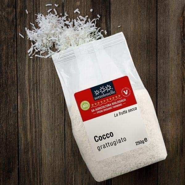 Vụn dừa hữu cơ Sottolestelle Đức 250gr