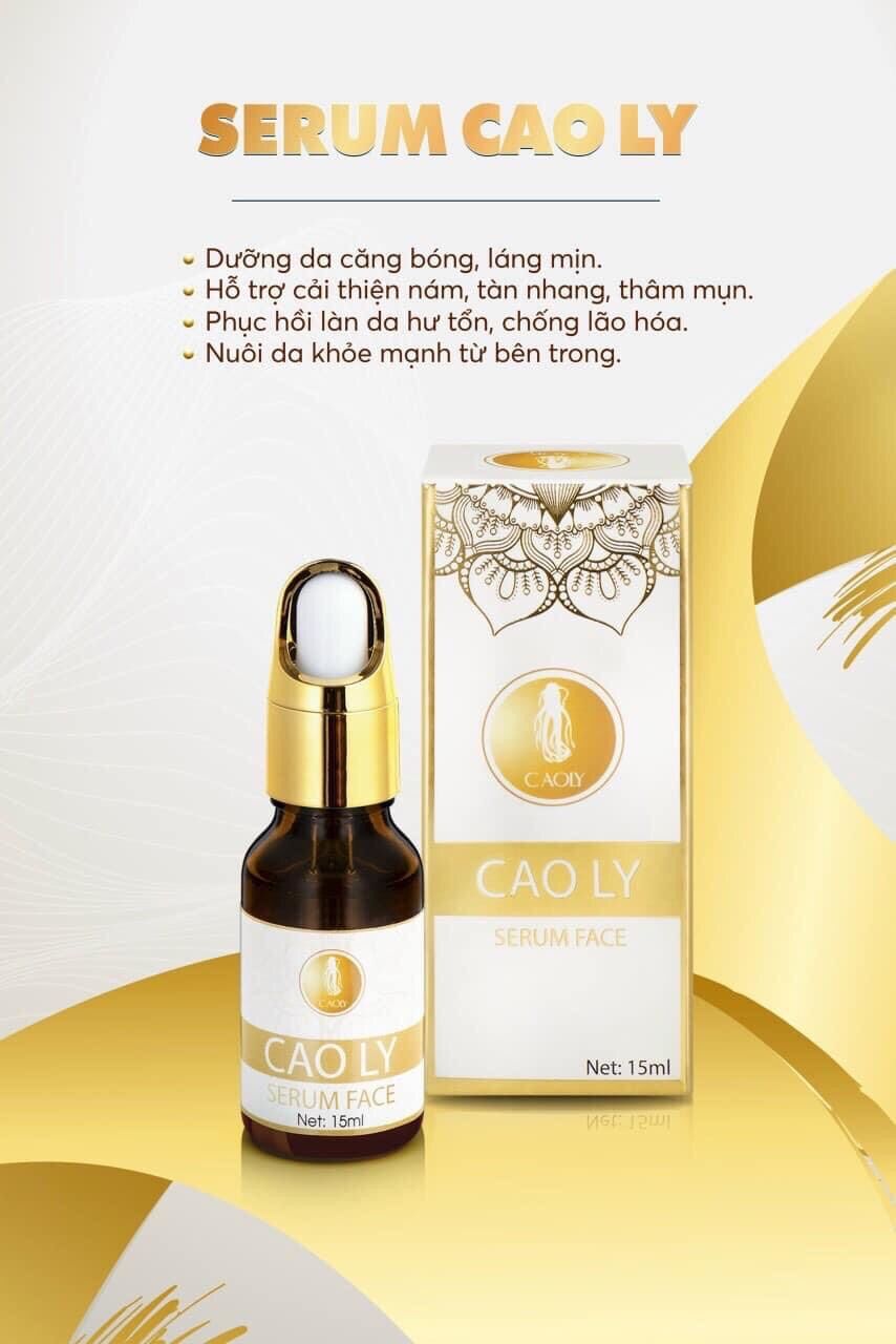 Sirum NÁM CAO LY [ Tinh Chất Vàng 24k ]