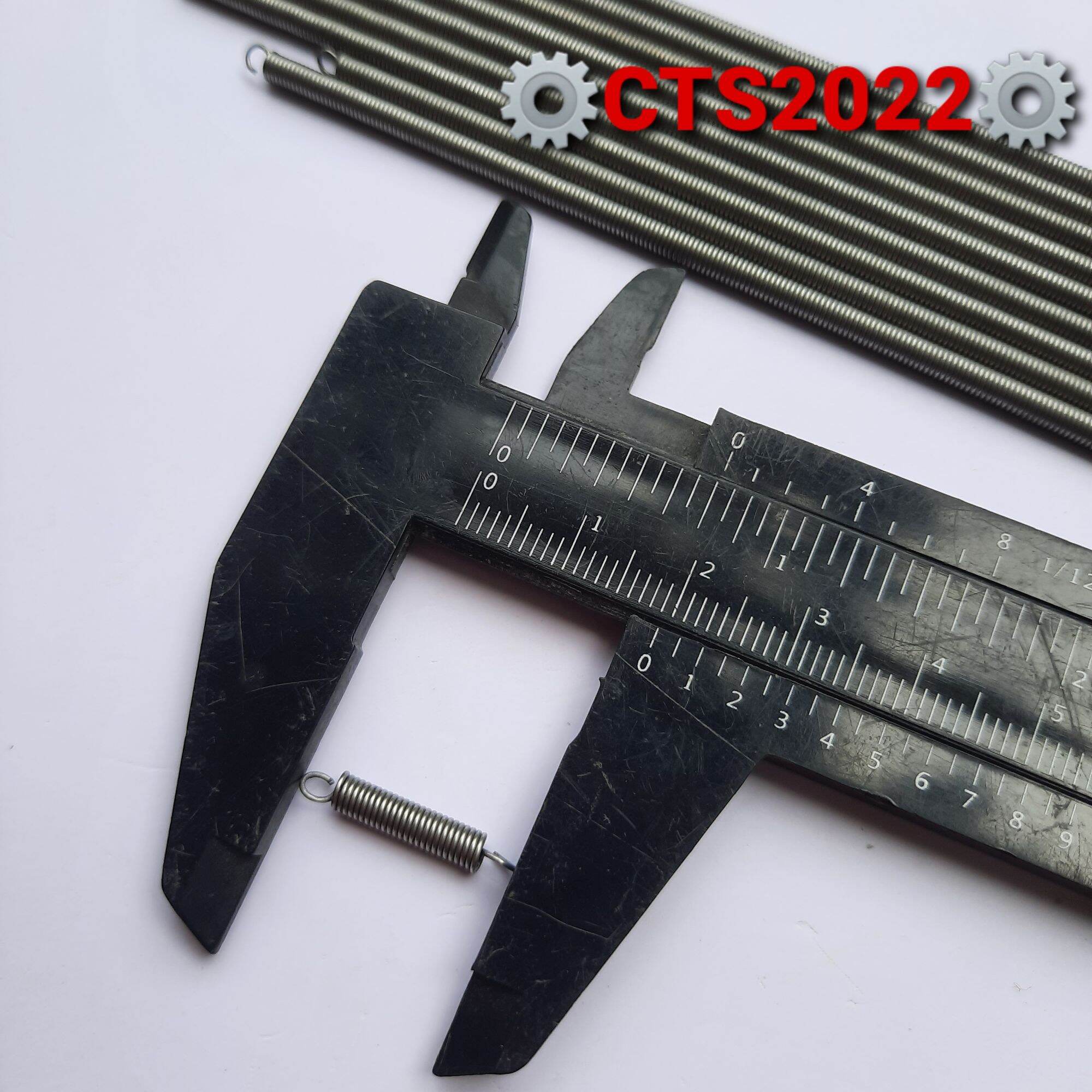Lò xo kéo inox phi 3mm sợi 0.5mm