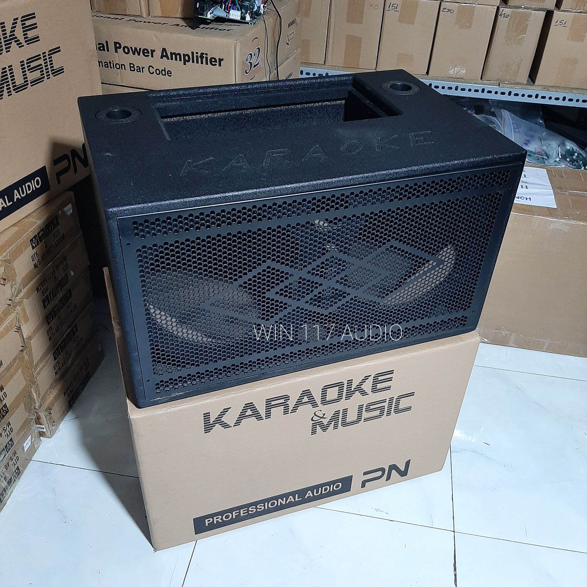 Vỏ thùng loa kéo bass 25 đôi nằm