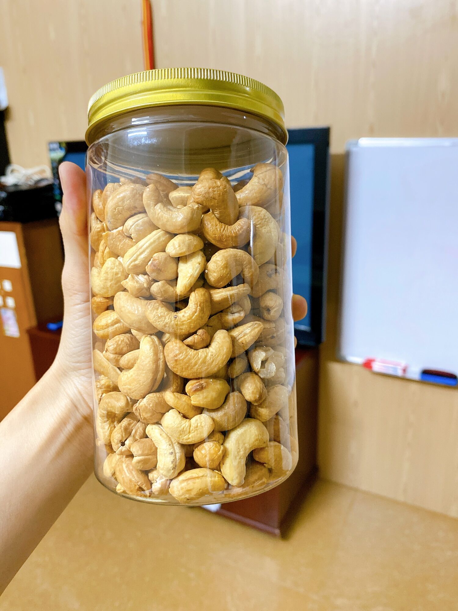 HẠT ĐIỀU NGUYÊN HẠT SẤY MỘC 500gr