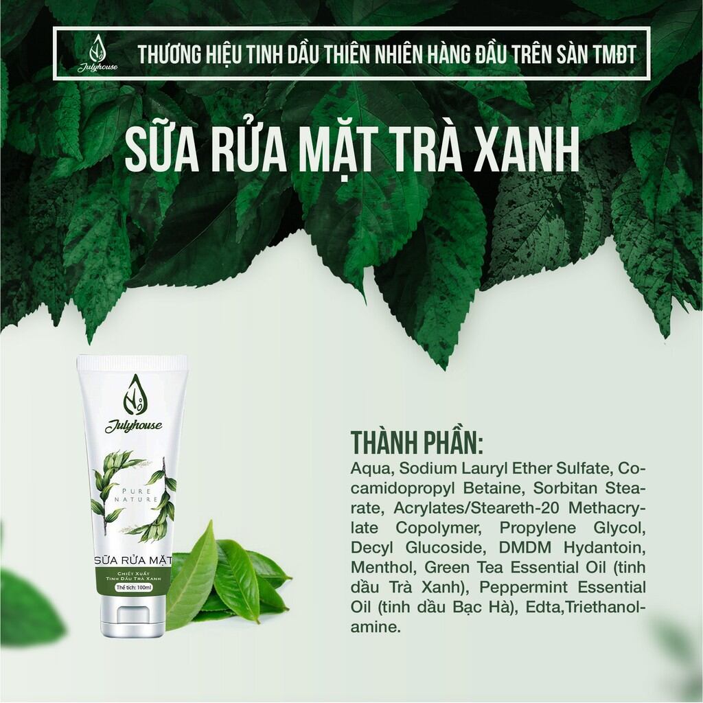 Bộ mỹ phẩm thiên nhiên Julyhouse (7 món)