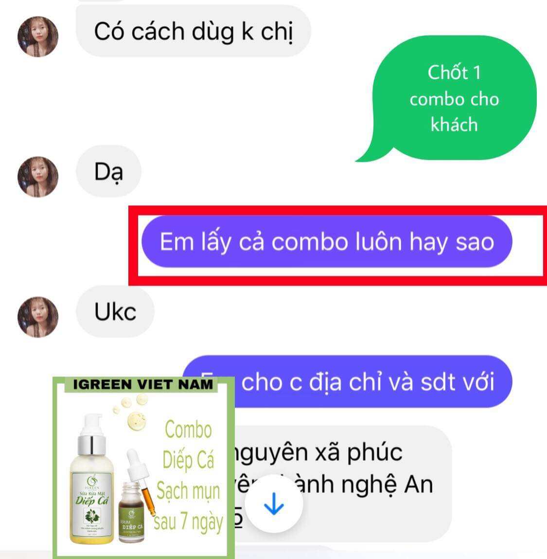 Sữa rửa mặt Diếp Cá IGREEN – sạch sâu, ngừa mụn