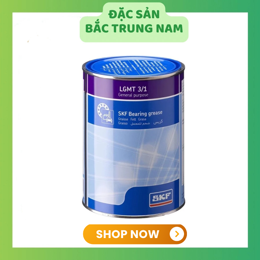 Mỡ bò 1kg SKF LGMT 3/1 chịu nhiệt 120 độ