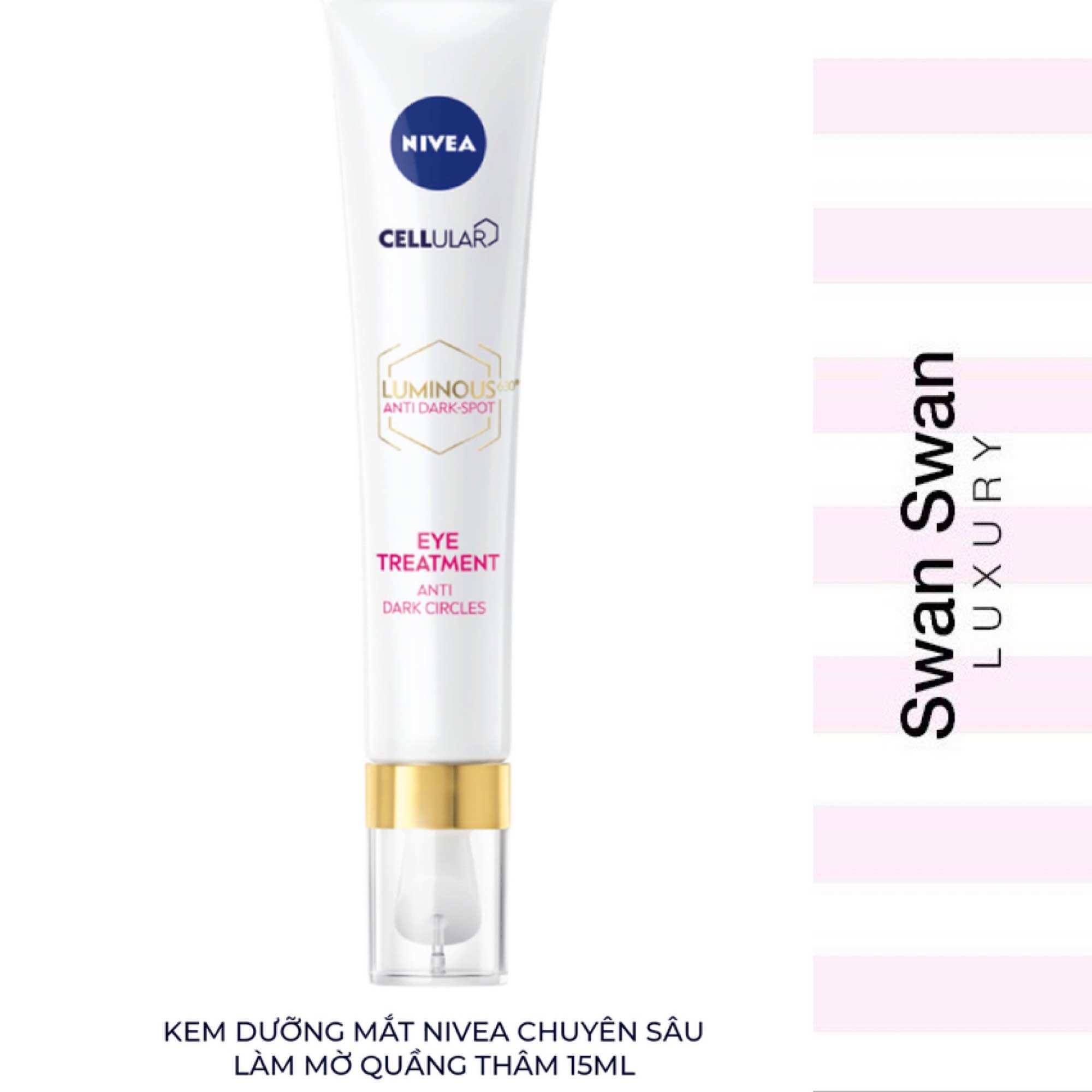 Kem dưỡng da vùng mắt chuyên sâu nivea xoá tan quầng thâm 15ml