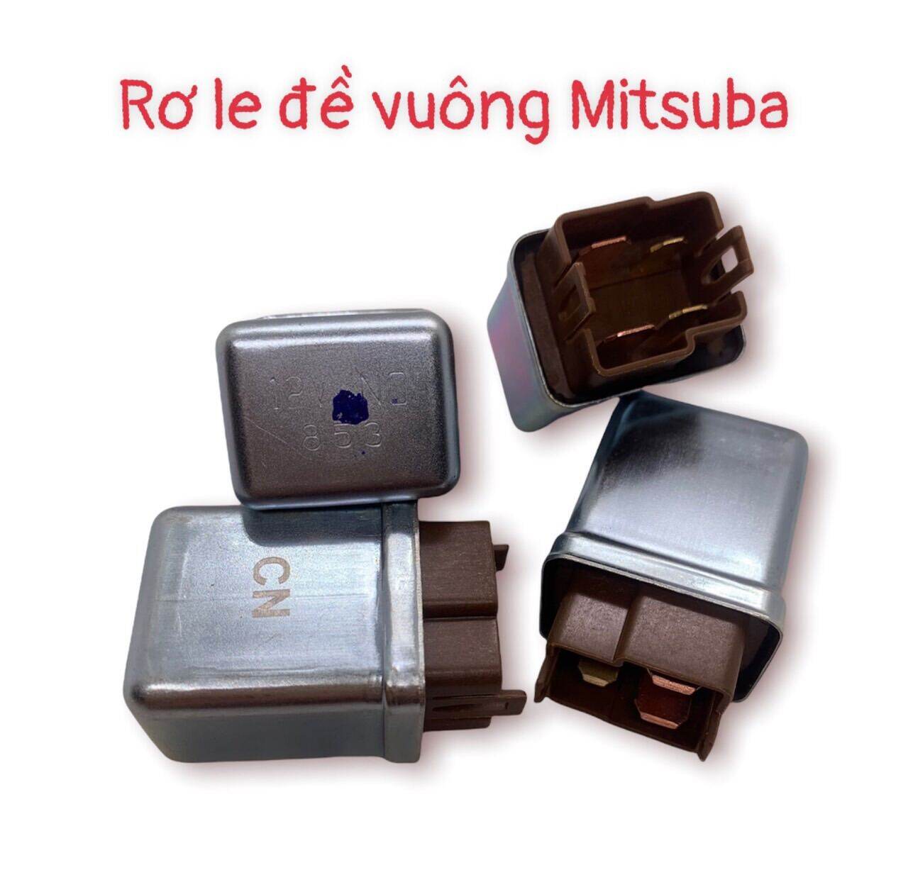 Rơ le đề vuông Misuba dùng chung lắp ráp cho xe máy sử dụng rơ le đề vuông