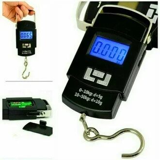 Cân treo điện tử mini bỏ túi wh-a08. 50kg/0.01kg dùng cân hành lý sân bay, cân gas, trái cây
