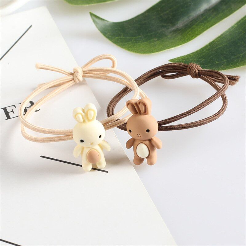 Dây buộc tóc gấu nâu